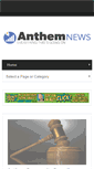 Mobile Screenshot of anthemnews.com