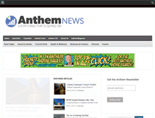 Tablet Screenshot of anthemnews.com